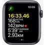 Apple Watch SE 44mm GPS Space Gray Aluminum Case with Midnight Sport Band (MKQ63) Approved Вітринний зразок: Причина уцінки Активированы, витринный образец, хорошее состояние, комплектация полная: коробка, зарядка, часы