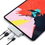 Адаптер Satechi Adapter Pro USB-C to USB-C+USB3.0+HDMI+Mini-jack 3.5 Silver (ST-TCMPHS): Додаткові роз'єми 3.5mm Headphone, HDMI, USB OTG, USB-C