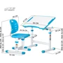 Комплект Evo-kids стол и стул Evo-07 Ergo Blue (Evo-07 Ergo BL)