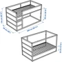 Двостороннє ліжко ІКЕА KURA 90х200 см сосна (802.538.09)