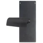 Коврик для фитнеса inSPORTline Aero Advance 180x60 см з отверстиями чёрный (26326-1)