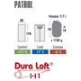 Спальный мешок High Peak Patrol/+7°C Anthra/Green Left (20048): Ширина в ногах 80 см
