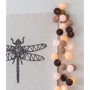 Гирлянда Cotton ball lights на 10 шаров 2,7м, Taupe: Применение Для дома