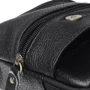 Чоловіча сумка через плече Keizer чорна (K11024-black): Фактура матова, Зерниста