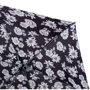 Зонт женский механический Fulton черно-белый (FULL340-Blk-white-floral): Тип ручки Прямая