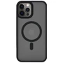 Чехол для iPhone Mobile Case TPU+PC Metal Buttons with MagSafe Black for iPhone 14 Pro Max