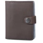 Чоловіча візитниця DNK Leather DNK Leather коричнева (DNK-Cards-Kcol-F): Матеріал Натуральна шкіра