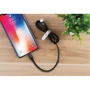 Кабель T-PHOX USB Cable to Lightning Speed 1.2m Black (T-L810 Black) фото 4