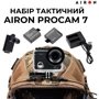 Екшн камера Набір тактичний: AIRON ProCam 7 Black з аксесуарами (4822356754801): Дисплей 2" LCD HD