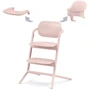 Стульчик для кормления 3 в 1 Cybex Lemo Pearl Pink (521003161): Материал металл
