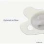 Пустышка Difrax Dentall силиконовая, светящаяся во тьме, 0+ мес (796) фото 5