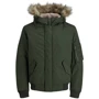 Куртка Jack & Jones 84924516 50 зеленая зимняя с капюшоном: Длина рукава Длинный