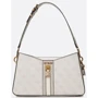 Женская сумка багет GUESS GINEVRA LOGO ELITE SHLDR BAG серая (HWSB8675180-STL)