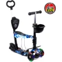 Самокат детский 5 в 1 Best Scooter черный (32066)