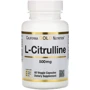 California Gold Nutrition L-Citrulline, 500 mg, 60 Veggie Capsules