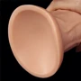 Фаллоимитатор LoveToy Realistic Curved Dildo Flesh 9.5"