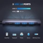 Адаптер Ugreen Adapter CM136 USB-C to HDMI+3xUSB3.0+USB-C Space Gray (50209) фото 4