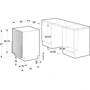 Вбудовувана посудомийна машина Gorenje GV66161: Розміри 81,7x59,6x55,6 см
