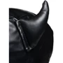 Маска Master Series Dungeon Demon Bondage Mask with Horns - Black