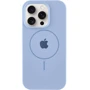 Чехол для iPhone Mobile Case Silicone Full Protective with MagSafe Lilac Blue for iPhone 16 Pro Max