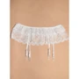 Пояс для чулок NDS 0071-1 White ХS/S (11943)