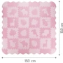Коврик-пазл MoMi ZAWI pink 150 x 150 cm (MAED00012): Размер, см 150х150