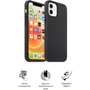 Чехол для iPhone ArmorStandart ICON2 Case Black (ARM60552) for iPhone 11: Материалы Силикон