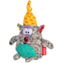 Іграшка для собак Ведмідь із пищалкою GiGwi Plush текстиль 10 см (75044)