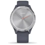 Смарт-годинник Garmin Vivomove 3s Silver Stainless Steel Bezel w. Granite Blue and Silicone B. (010-02238-00): Виробник Garmin