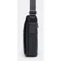 Мужская сумка через плечо Keizer черная (K1505bl-black): Фактура Матовая, Гладкая