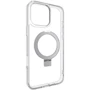 Чехол для iPhone Switcheasy MagStand M Stand Guard Protective Case Transparent (SPH67P171TR24) for iPhone 16 Pro Max: Материалы поликарбонат и полиуретан