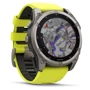 Смарт-часы Garmin Fenix 8 Solar 51mm Sapphire Titanium with Amp Yellow/Graphite Silicone Band (010-02907-21): Время работы до 30 дней