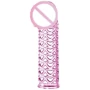 Удлиняющая насадка-презерватив Male-wear net sleeve, BI-026200