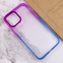 Чехол для iPhone TPU Case TPU+PC Fresh Sip Blue/Violet for iPhone 14 Plus: Материалы Термополиуретан