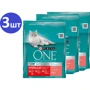 Сухой корм Purina ONE Sterilise стерилизованных кошек с лососем и пшеницей 3х200 г (12462690)