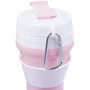 Силіконовий стакан з кришкою і трубочкою Tonna Waist Marshmallow 350 мл (TH_WAIST_MARSHMALLOW) фото 6