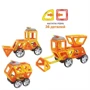 Магнитный конструктор Limo Toy Стройтехника Magnistar 34 детали (LT6003): Рекомендуемый возраст от 3 лет