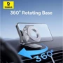 Тримач Baseus Car Holder Magnetic C02 Mega Gray (C40169002833-00) для Apple iPhone 16 I 15 I 14 I 13 I 12 series фото 6