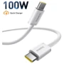 Кабель Baseus Cable USB-C to USB-C Dynamic 4 Fast Charging 100W 1m White (P10381400211-00) фото 5