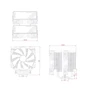 Кулер ID-COOLING Frozn A720 Black: Тип воздушное охлаждение