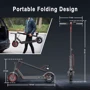 Электросамокат AOVO Electric Scooter Pro ES80: Размер 107x43x110 см