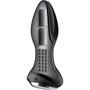 Анальная смарт вибропробка с жемчужным массажем Satisfyer Rotator Plug 2+ Black