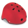Шлем защитный детский GLOBBER, красный, с фонариком, 48-53см (XS/S): Цвет красный
