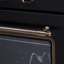 Духова шафа електрична Pyramida F 68 M BL Rustico: Приготування на пару немає