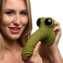 Фантазийный фаллоимитатор Creature Cocks Swamp Monster Green Scaly Silicone Dildo