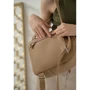 Жіночий рюкзак The Wings Groove S бежевий (TW-Groove-S-dark-beige-flo): Фактура Зернистая, Матовая