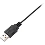 Мишка Vinga MS-500 black: інтерфейс підключення дротова USB