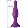 Анальная пробка на присоске MAI Attraction Toys №33 Purple