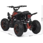 Детский электромобиль Квадроцикл Bambi HB-EATV800B-3ST(MP3) до 65 кг: Вид квадроцикл