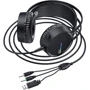Наушники Hoco W100 Touring Black: Тип конструкции полноразмерные